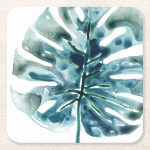 Porta-copo De Papel Quadrado Palm de Joias Tropicais