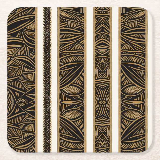 Porta-copo De Papel Quadrado Palm Real (Frente)