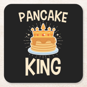 Porta-copo De Papel Quadrado Pancake King
