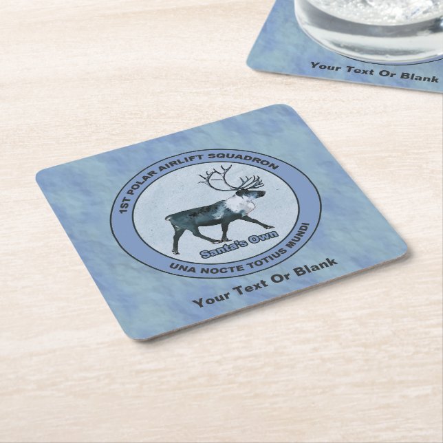 Porta-copo De Papel Quadrado Papais noeis 1rua de Suspensão de Ar Polar (Inclinado)