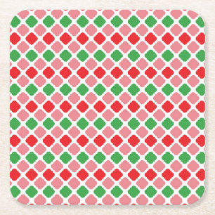 Porta-copo De Papel Quadrado Papel Digital Verão Melancia-56201