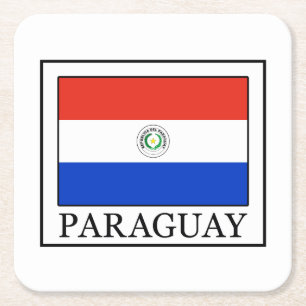 Porta-copo De Papel Quadrado Paraguai