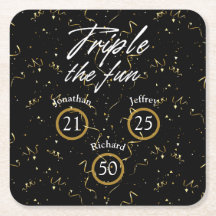 Parceiro Aniversário Triplicou O Divertido