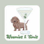 Porta-copo De Papel Quadrado Partido Weenies & Martinis<br><div class="desc">Traga uma vibração divertida e peculiar para a sua festa com estas Portas copos de Papel Quadrado do Partido Weenies & Martinis! Apresentando uma ilustração deliciosa de um cão mais solto emparelhado com um martini clássico, essas portas copos são perfeitas para adicionar charme a qualquer festa, reunião ou evento temático....</div>