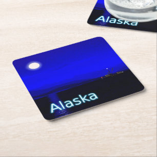 Porta-copo De Papel Quadrado Passagem à Lua