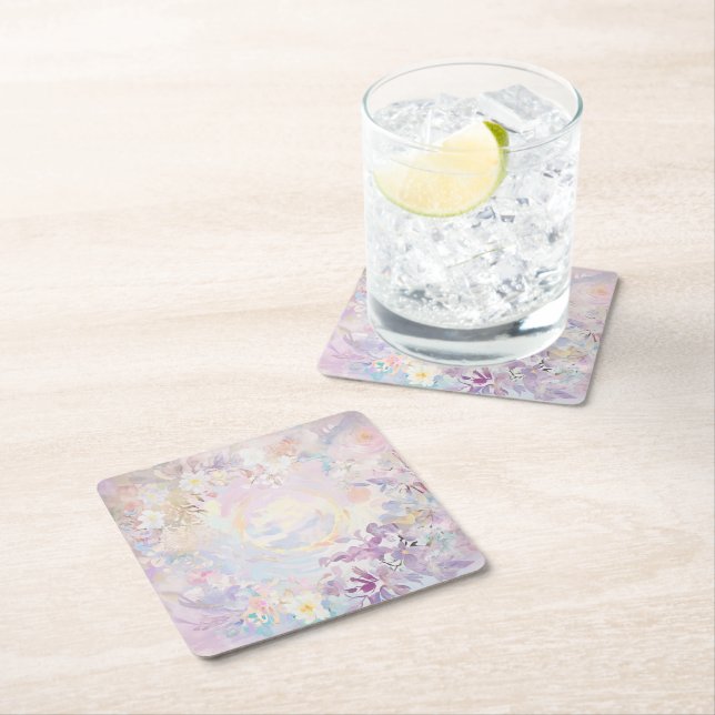 Porta-copo De Papel Quadrado Passe-partout de papel para copos Pamela (Insitu)