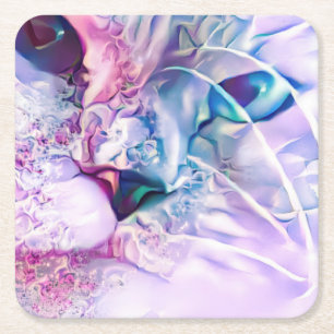 Porta-copo De Papel Quadrado Pastel Cat Dreamscape