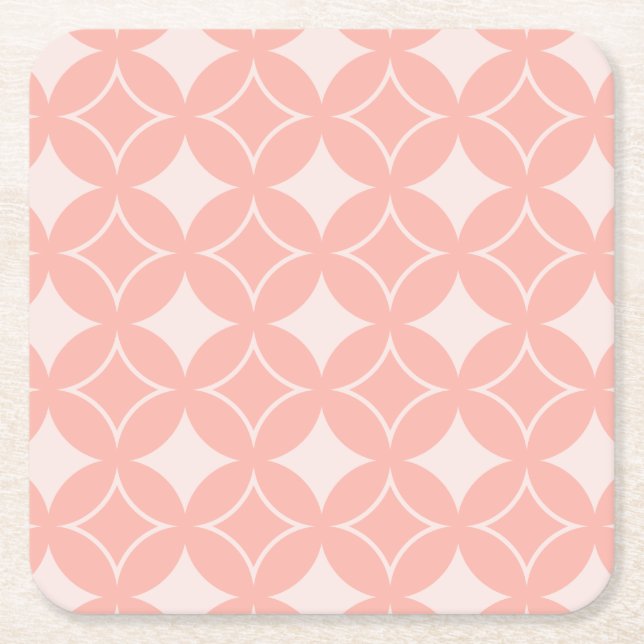 Porta-copo De Papel Quadrado Peach Shippo (Frente)