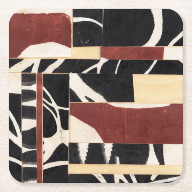 Porta-copo De Papel Quadrado Peças e partes II (Frente)