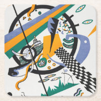 Pequenos mundos IV, Abstrato, Wassily Kandinsky