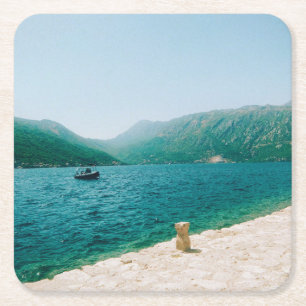 Porta-copo De Papel Quadrado Perast - Montenegro