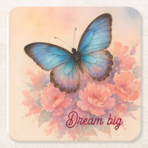 Personalizado Charme Flor de Aquarela Rosa Chic