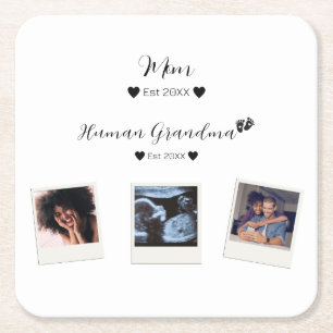 Porta-copo De Papel Quadrado Personalizar Portas copos de Quadrados Personaliza