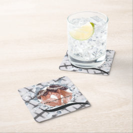 PORTA-COPO DE PAPEL QUADRADO PERSONILIZE TEXT AND PICTURE