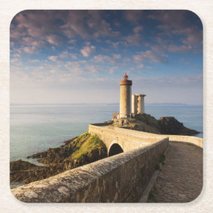 Porta-copo De Papel Quadrado Phare du Pequeno Minou (farol de Minou)