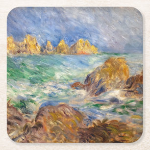 Porta-copo De Papel Quadrado Pierre-Auguste Renoir - Marine, Guernesey