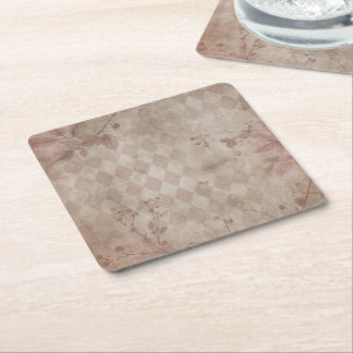 Porta-copo De Papel Quadrado pink