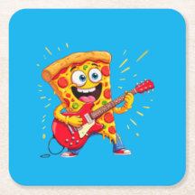 **Pizza Rock ’n’ Roll – Fatia Engraçada Tocando Gu
