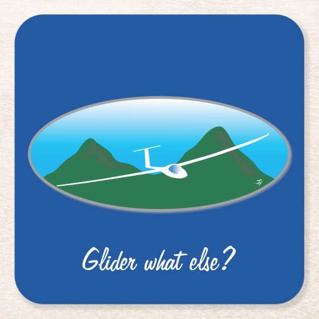 Porta-copo De Papel Quadrado Planador - que outro? (Frente)