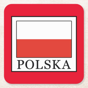 Porta-copo De Papel Quadrado Polska