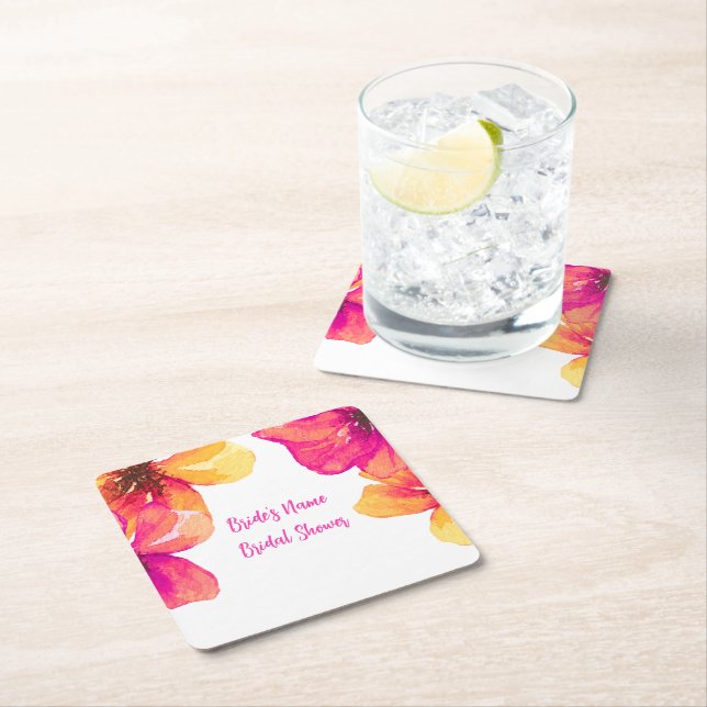 Porta-copo De Papel Quadrado Pop de Bolo (Insitu)