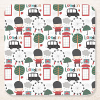 porta copos com tema para Londres Inglaterra