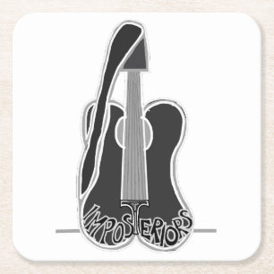 Porta-copo De Papel Quadrado Porta copos da bebida de Imposteriors