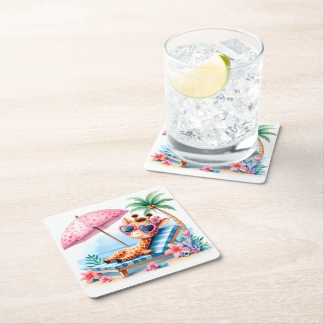 Porta-copo De Papel Quadrado Porta copos de papel (Insitu)