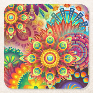 Porta-copo De Papel Quadrado Porta copos de papel