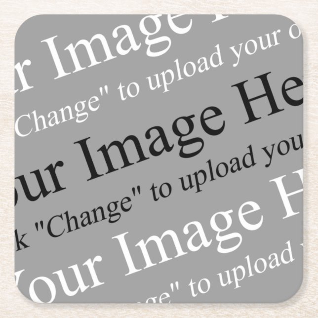 Porta-copo De Papel Quadrado Porta copos de papel (Frente)