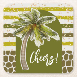 Porta-copo De Papel Quadrado Porta copos de papel