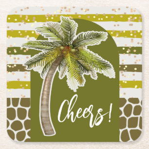 Porta-copo De Papel Quadrado Porta copos de papel