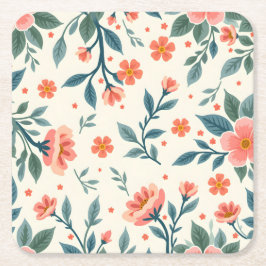 Porta-copo De Papel Quadrado Porta copos de papel