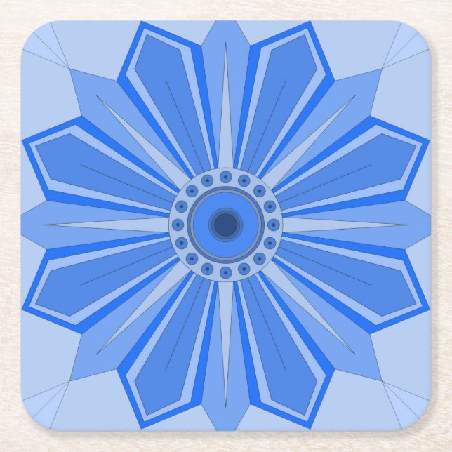 Porta-copo De Papel Quadrado Porta copos de papel com uma arte (Frente)