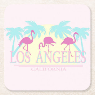 Porta-copo De Papel Quadrado Porta copos de papel de Los Angeles