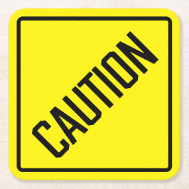 Porta-copo De Papel Quadrado Porta copos de papel de precaução