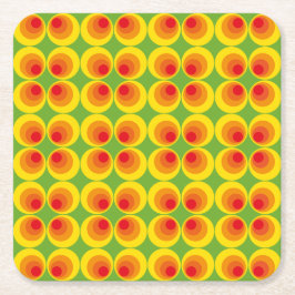 Porta-copo De Papel Quadrado Porta copos de papel do Impressão do método