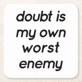 Porta-copo De Papel Quadrado Porta copos de papel duplicado