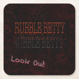 Porta-copo De Papel Quadrado Porta copos de papel durável e absorvente