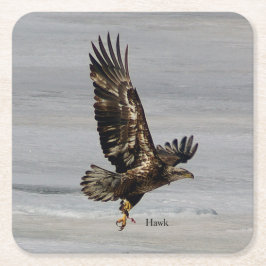 Porta-copo De Papel Quadrado Porta copos de papel Hawk