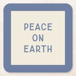 Porta-copo De Papel Quadrado Porta copos de papel lírico minimalista de Carol d