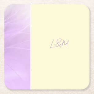 Porta-copo De Papel Quadrado Porta copos de papel roxo elegante
