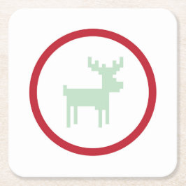 Porta-copo De Papel Quadrado Porta copos do papel do tempo de Sweter