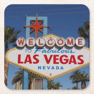 Porta-copo De Papel Quadrado Porta copos Las Vegas