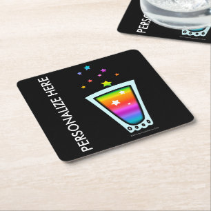 PORTA-COPO DE PAPEL QUADRADO PORTA COPOS, SHOTZ! COPO DE SHOT