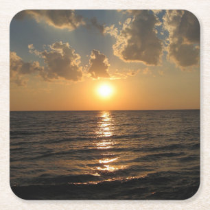 Porta-copo De Papel Quadrado Porta copos superior sunset