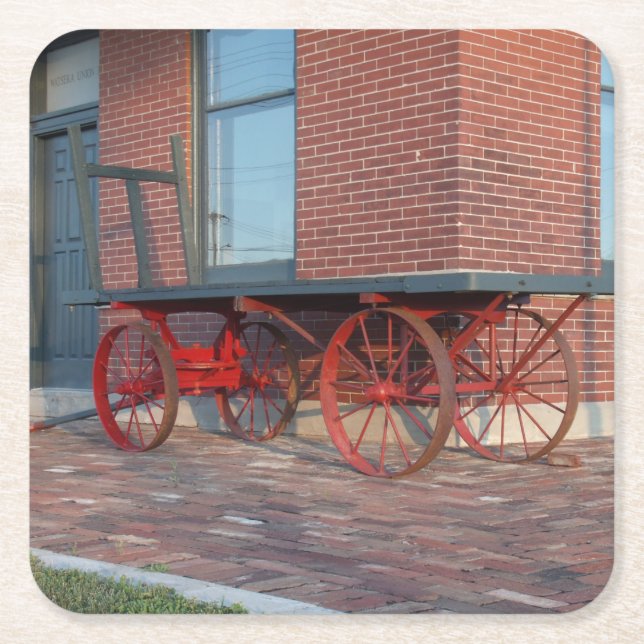 Porta-copo De Papel Quadrado Portas copos (Frente)