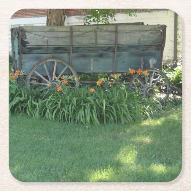 Porta-copo De Papel Quadrado Portas copos (Frente)