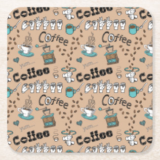 Porta-copo De Papel Quadrado PORTAS COPOS de café ASL