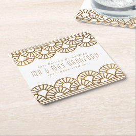 Porta-copo De Papel Quadrado Portas copos de Casamento e Celebração do Ventilad